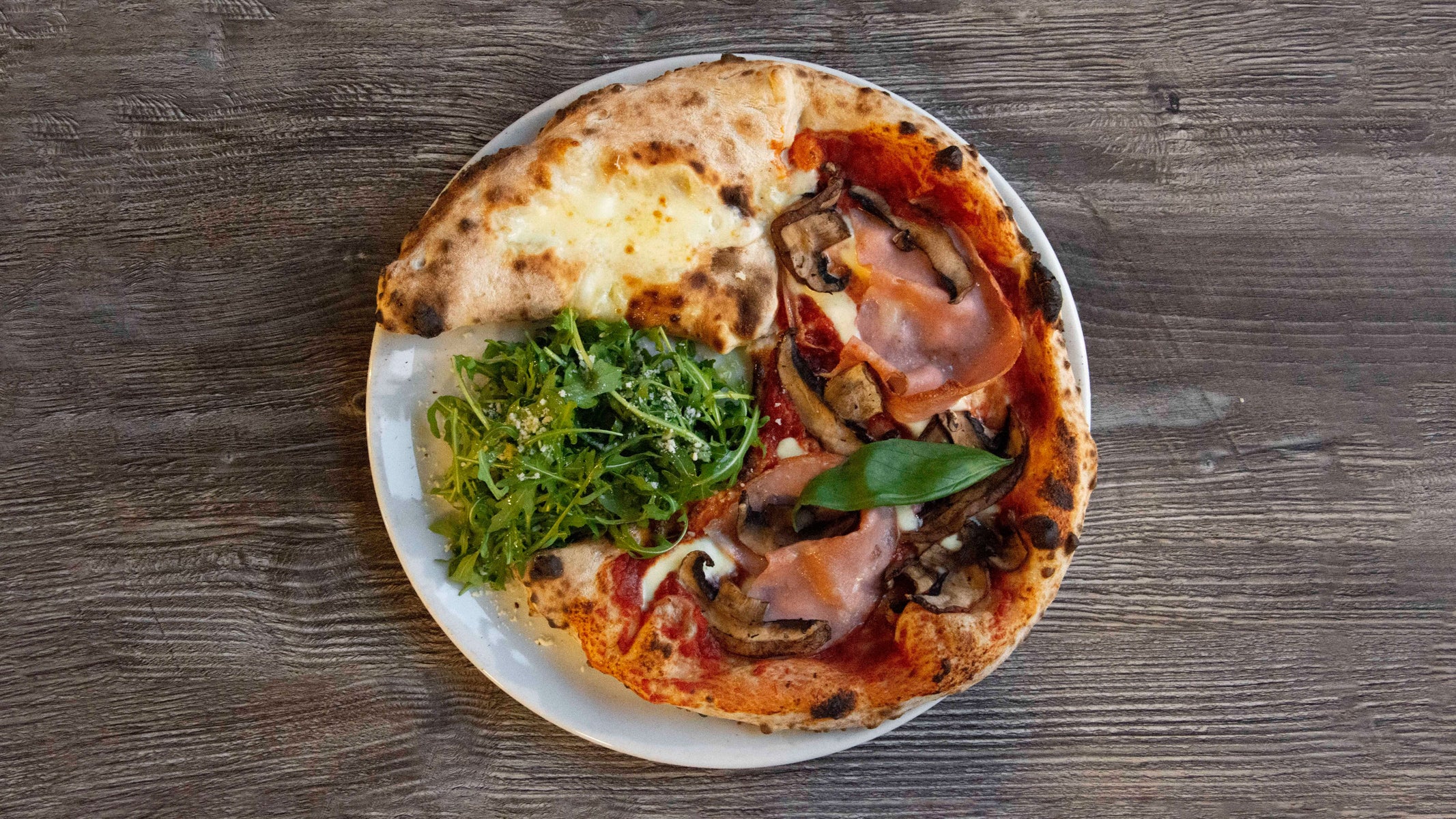 The New Guanciale Mezzaluna (Half Calzone / Half Pizza)