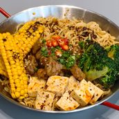 Beef Combo With Instant Noodles