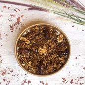 No Sugar Date and Seeds Granola Bowl