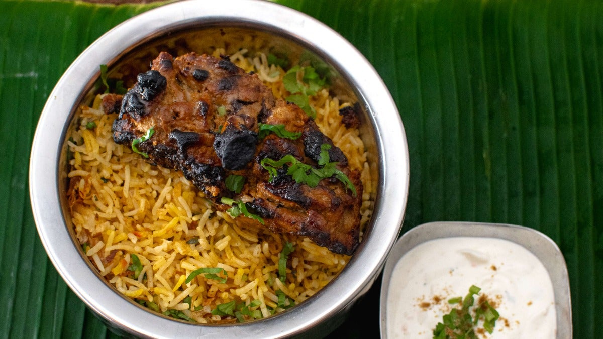 Tandoori Chicken Biryani