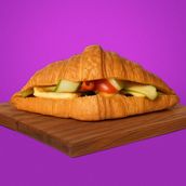 Halloumi Croissant