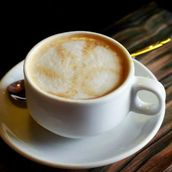 fresh milk coffee