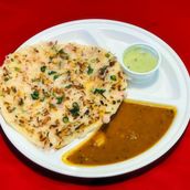 Tomato Onion Uttappam