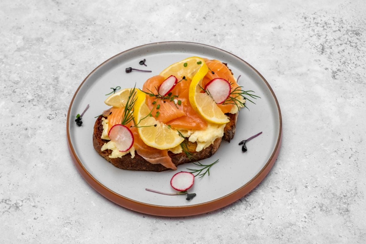 Smoked Salmon Toast