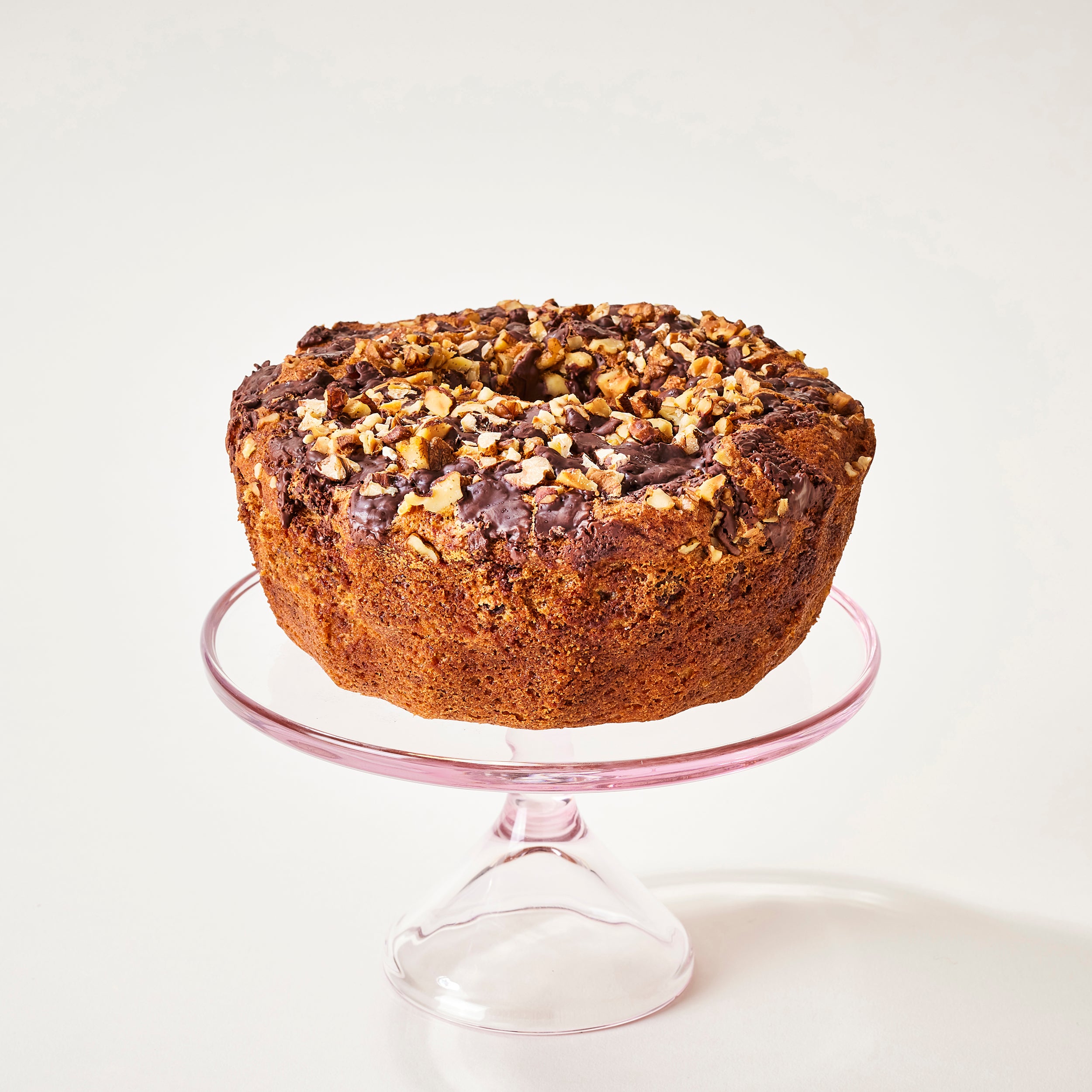 Banana Walnut & Dark Chocolate Bundt Cake (DF)