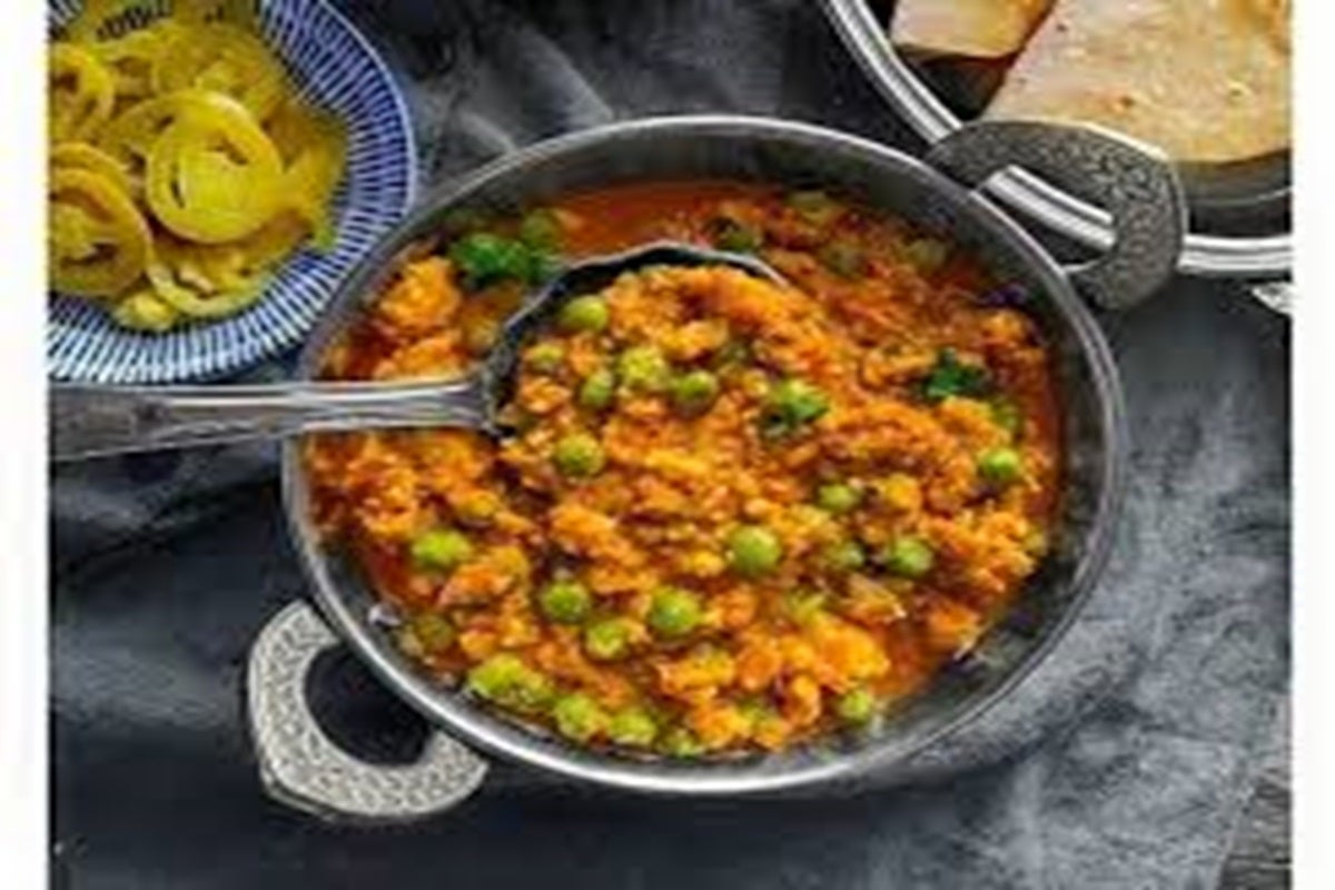 Karahi Keema Mattar