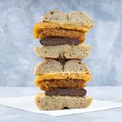 Sausage Eggs Hash Brown Cheese