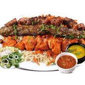 Afghan Pulao With Mix Grill