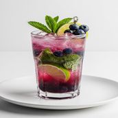 Blueberry mojito