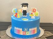 Back to School Cake 1