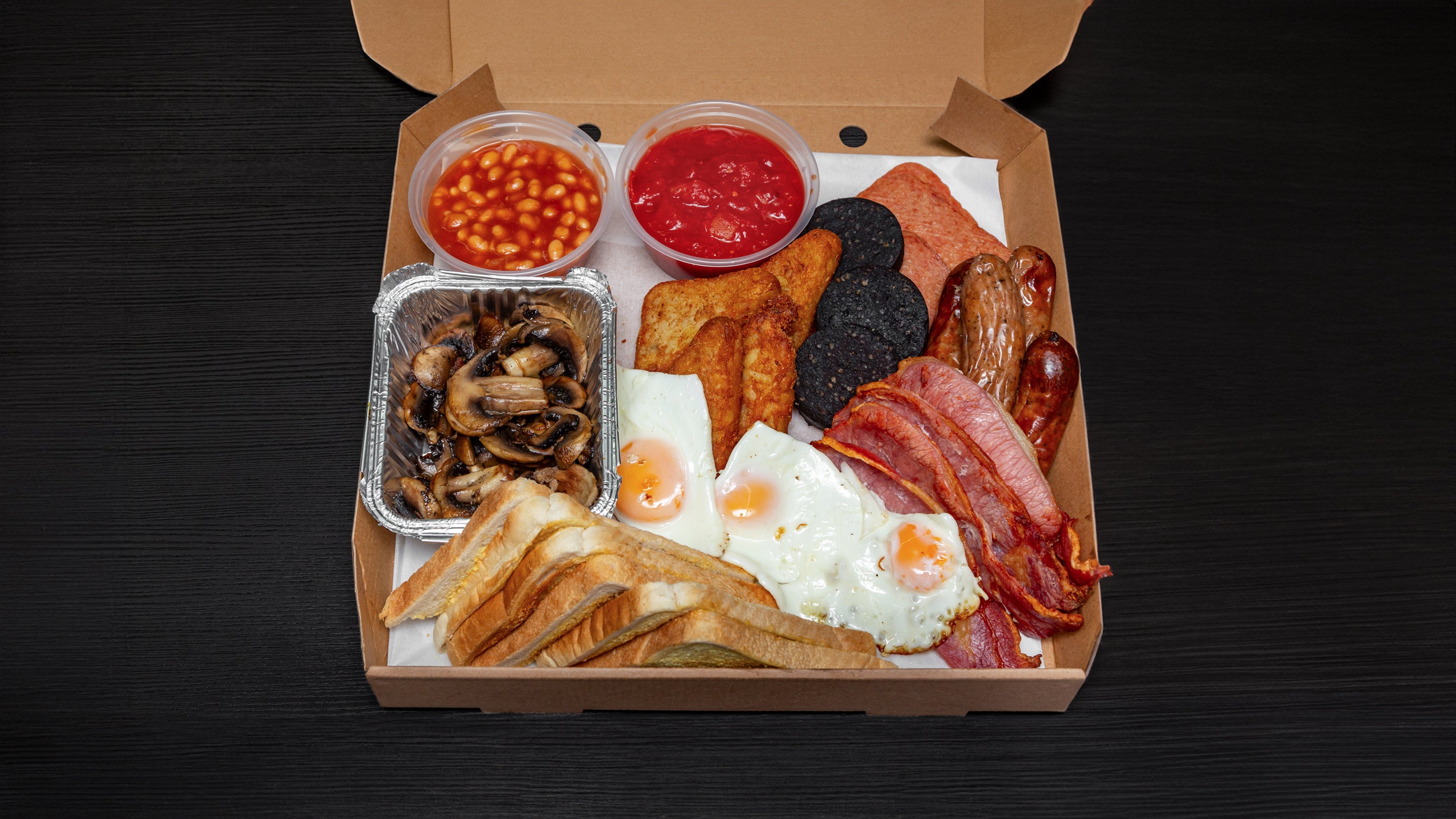 Pizza Box Breakfast