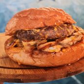 Mushroom Beef Burger