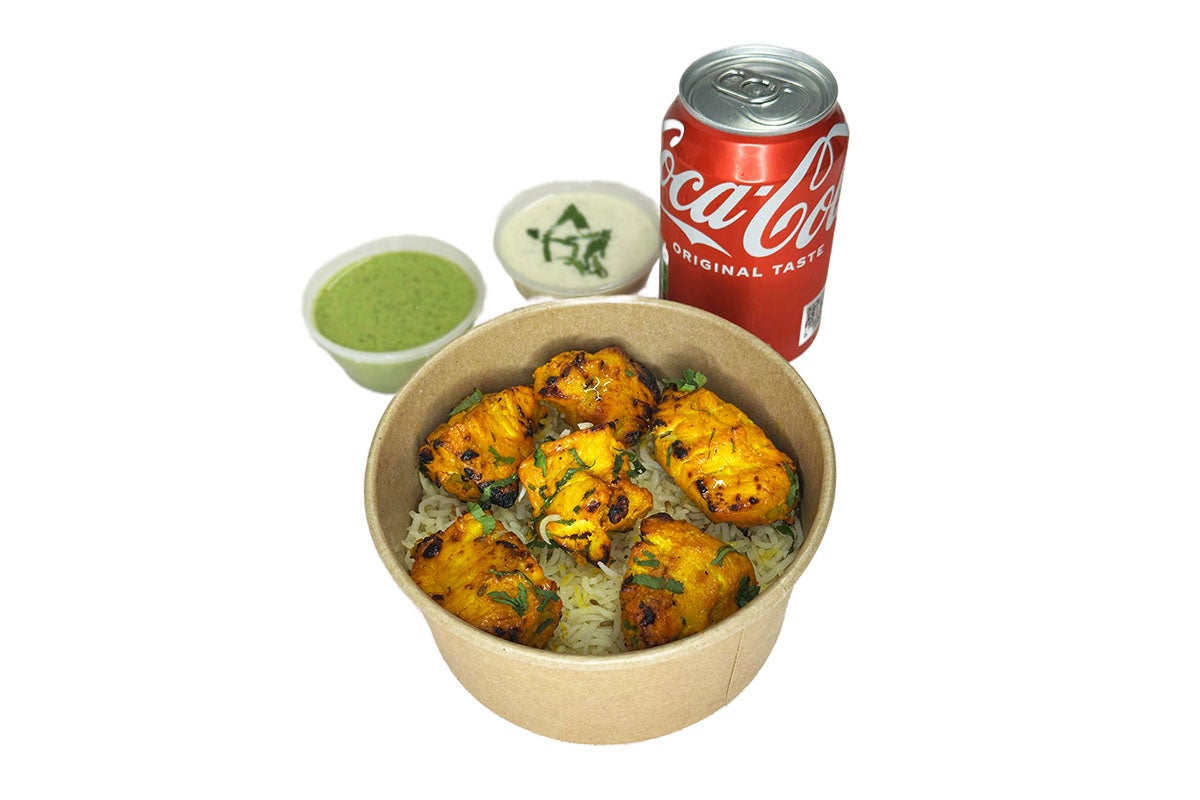 Lahori Chicken Boti Rice Box