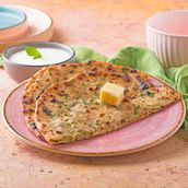 Kulcha with Raita