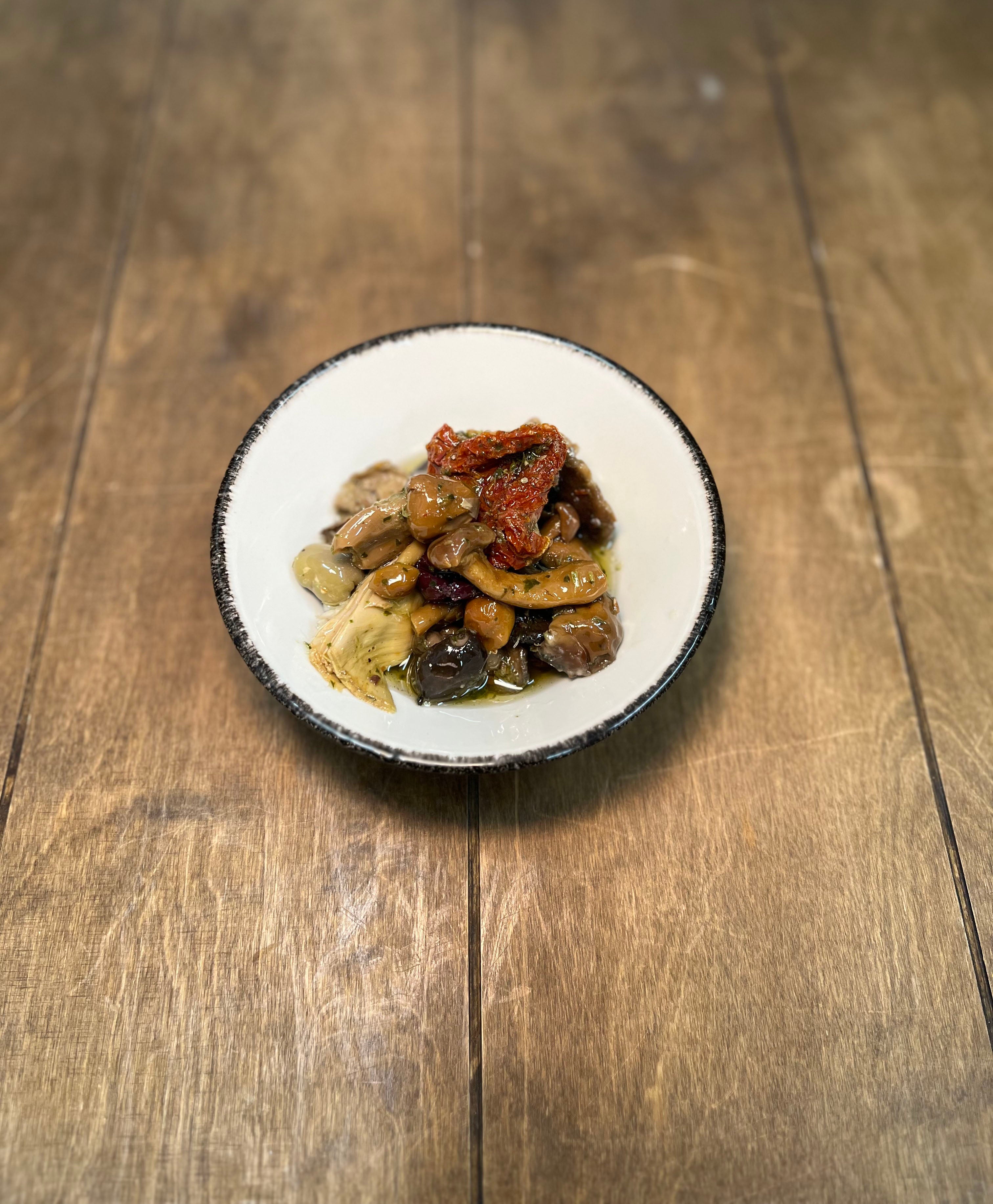 Mixed Roasted Vegetables in oil