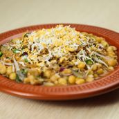 Samosa Chana Chaat
