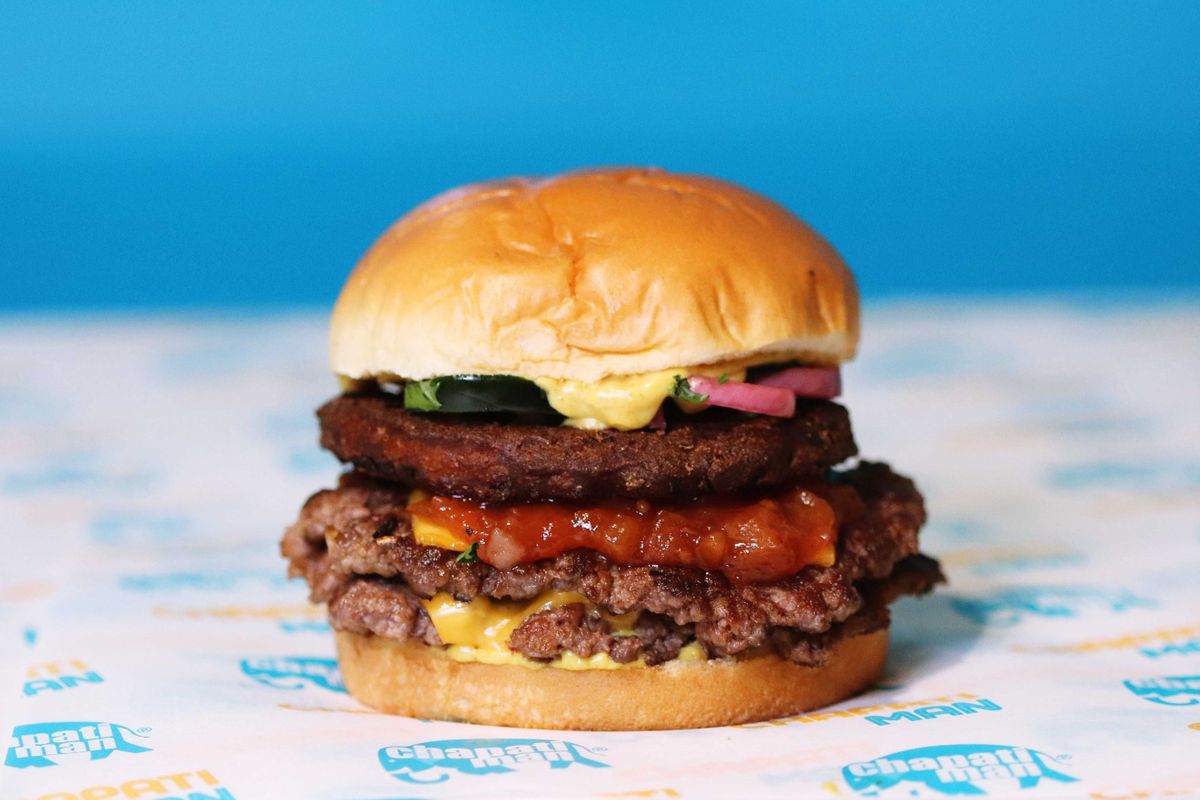 Bombay Bad Boy Burger