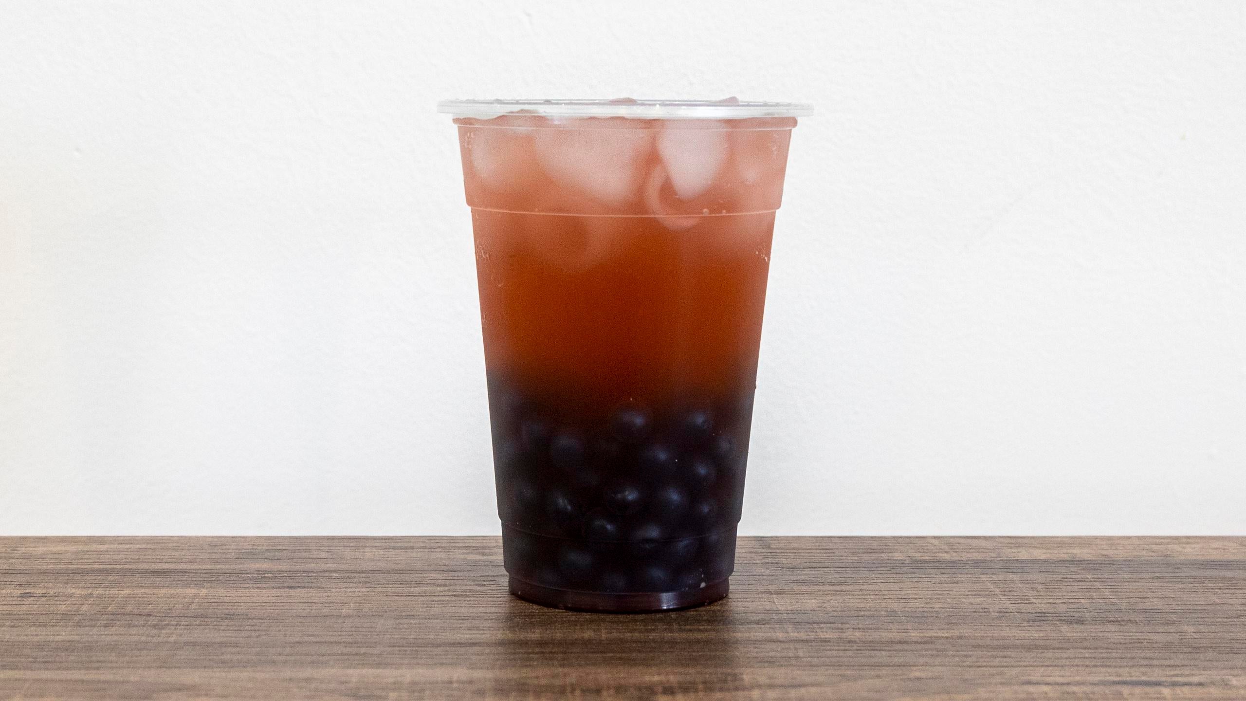 Grape Fruit Tea (Bubble Tea)