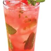 Mixed Berry Mojito with Soda Drink