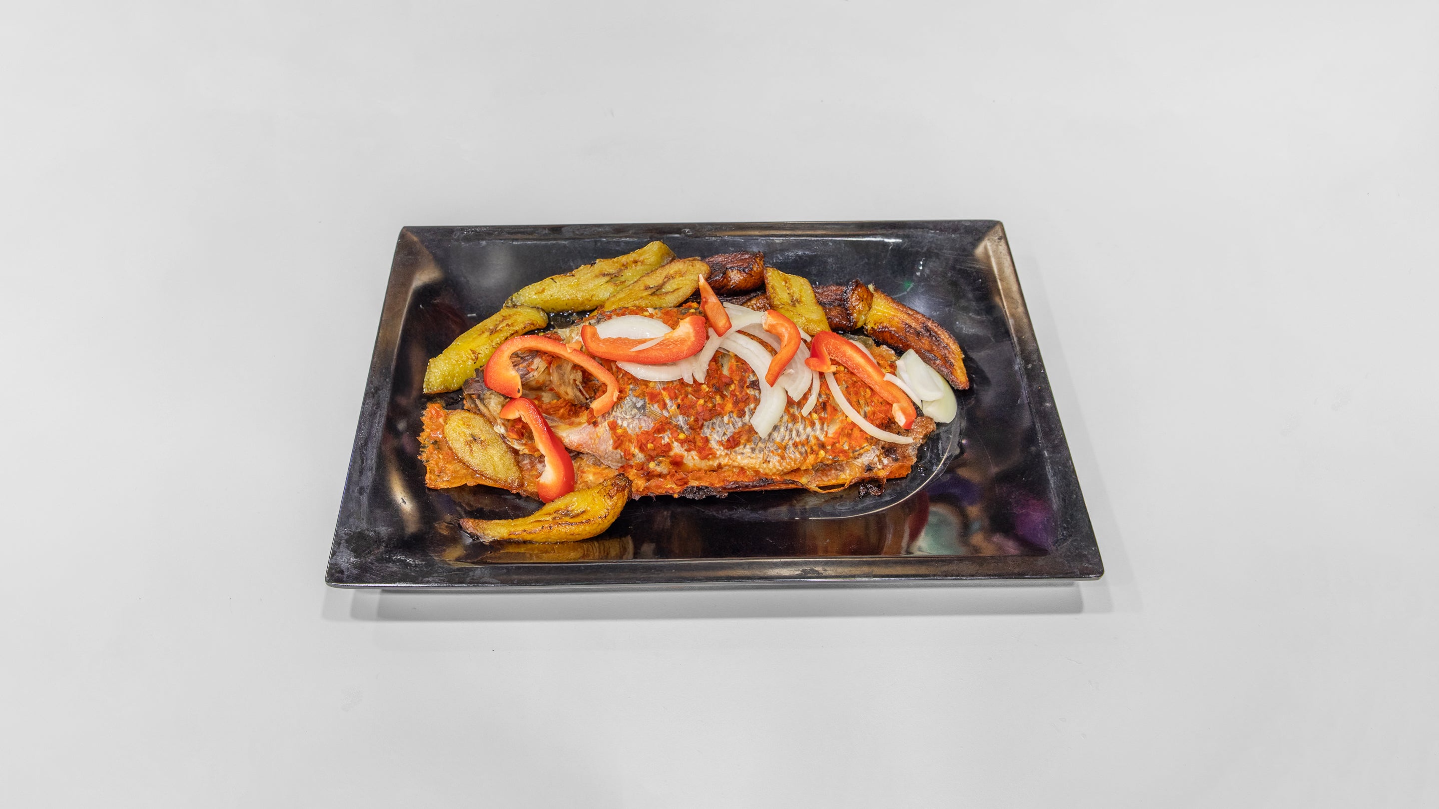 Grilled Tilapia Fish & Plantain