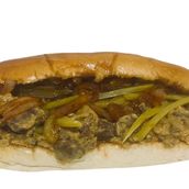 Carmalized Smash Beef Liver Sandwich