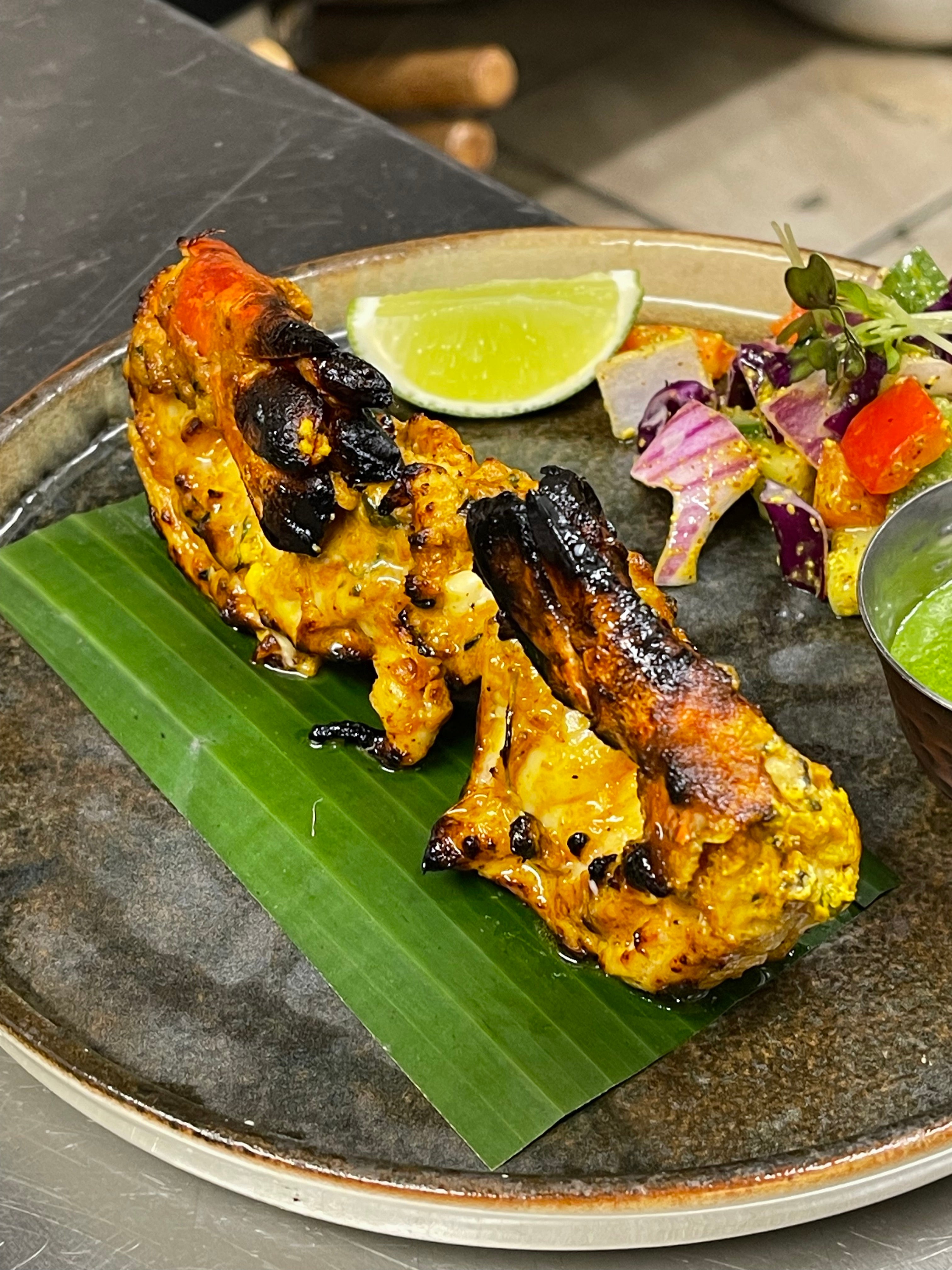 Acha-ri Tandoori Prawns