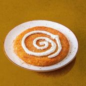 Kunafa With Cream And Honey