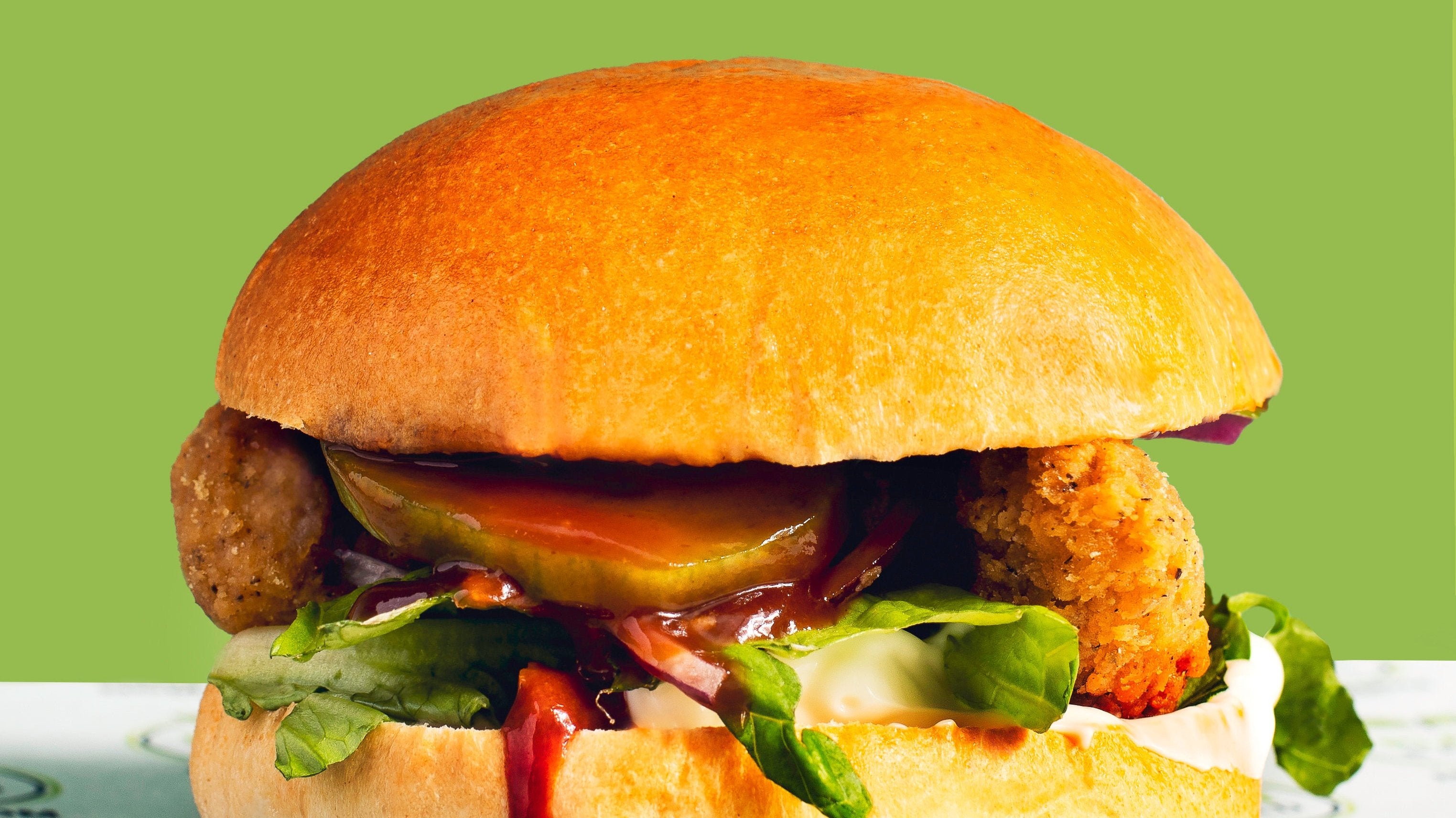 Smoked-out Vegan Chicken x Saucy BBQ (VE)