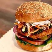 Jumbo Prawns Burger