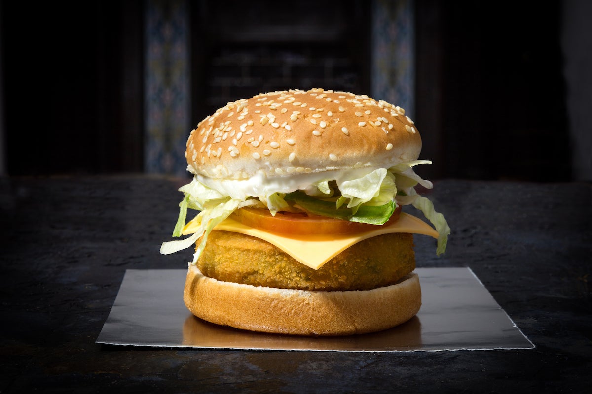 Spicy Vegetable Burger