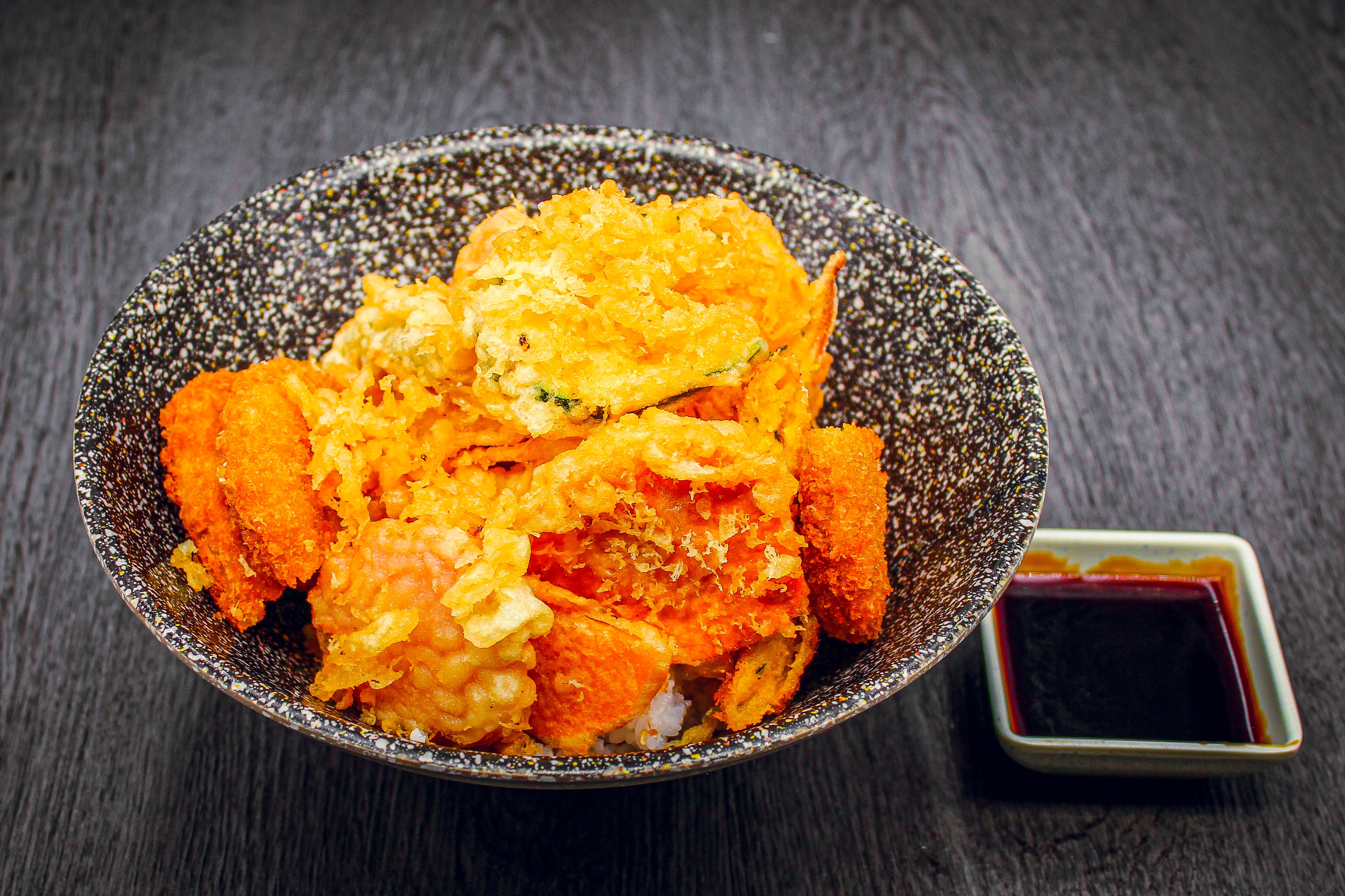 Vegetable Tempura Don