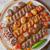 Mix Grill Kabab Served For 4