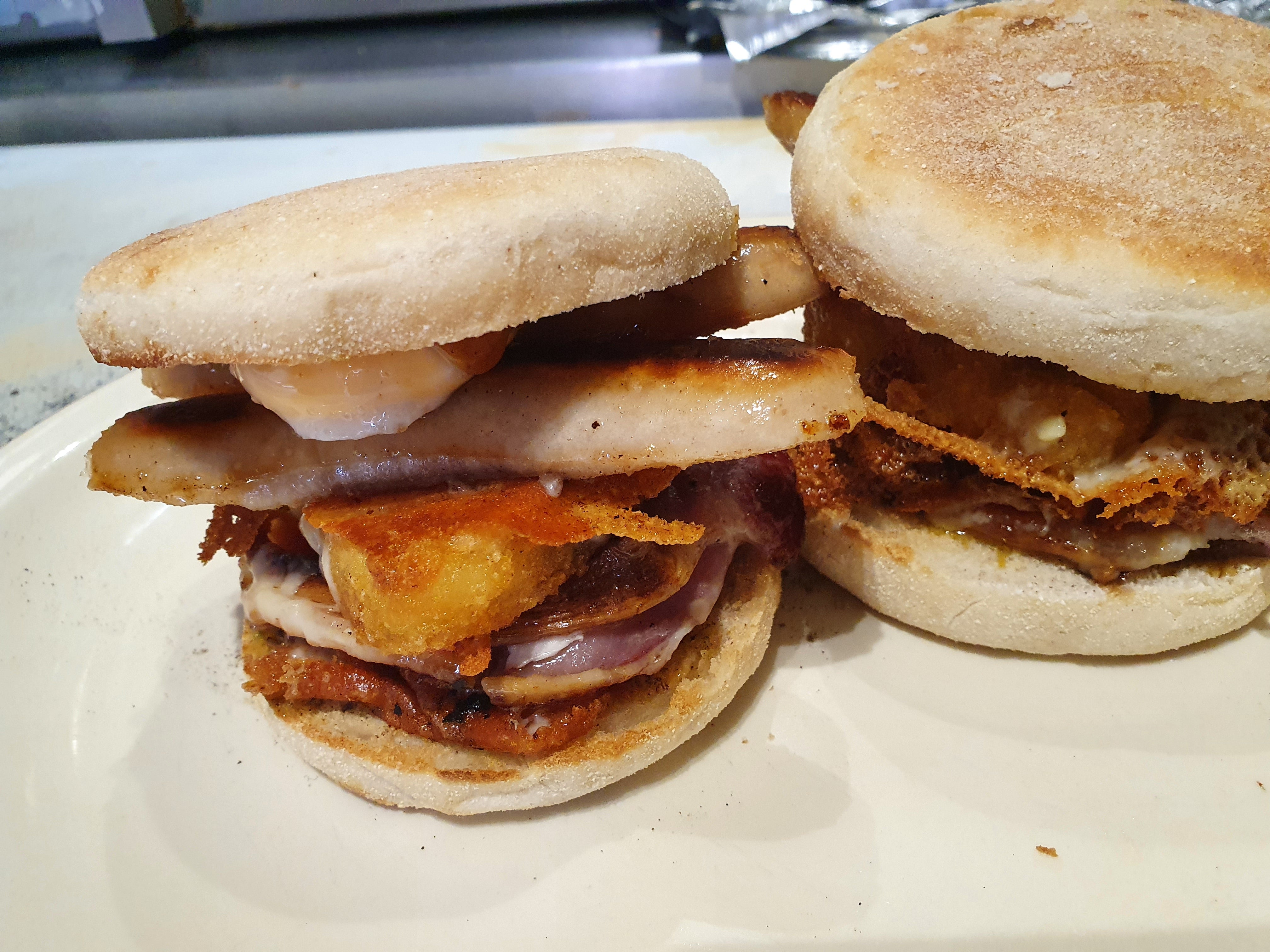 Bacon and Egg Muffin