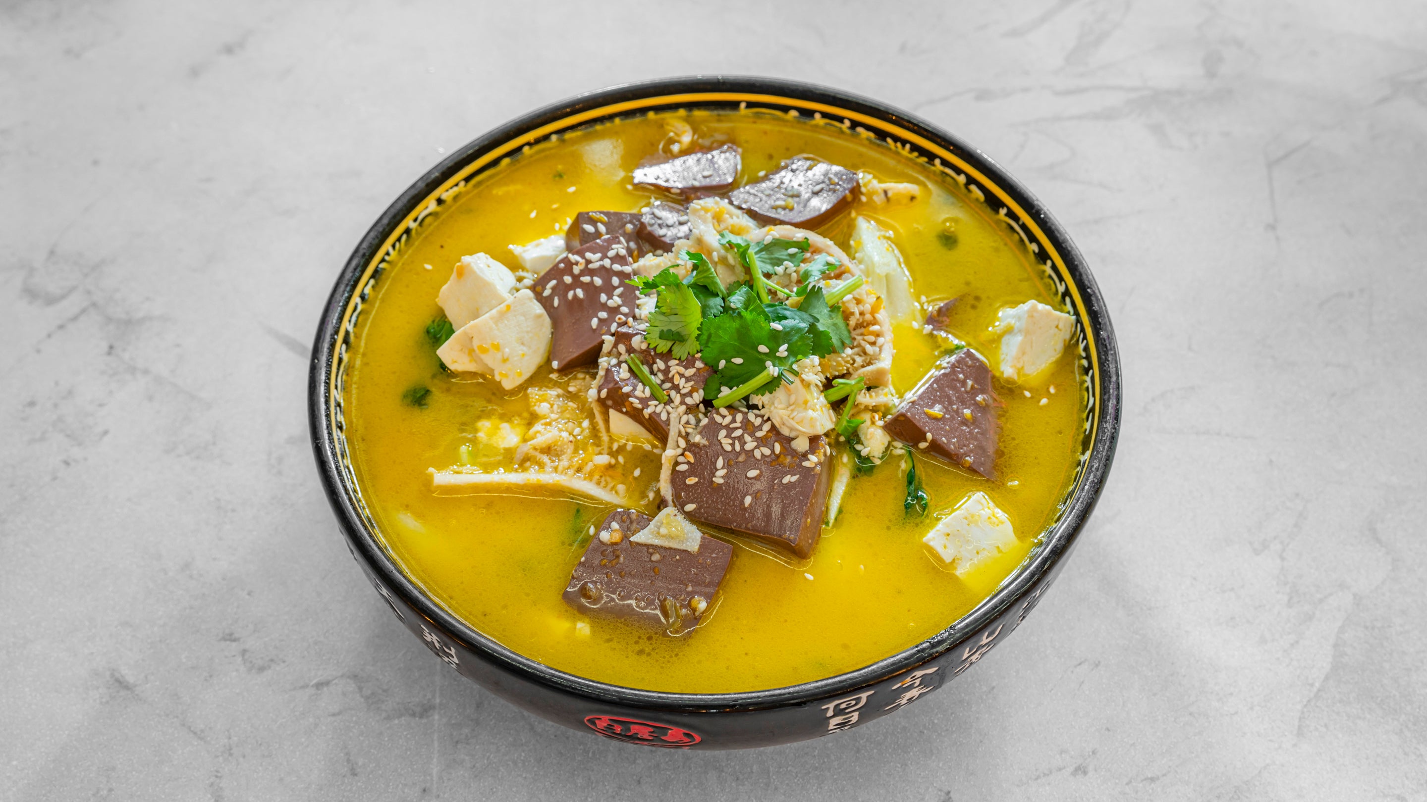 [3858] Duck Blood Tripe Mini Hot Pot Malatang 鸭血牛百叶麻辣烫