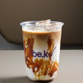 Iced Salted Caramel Latte