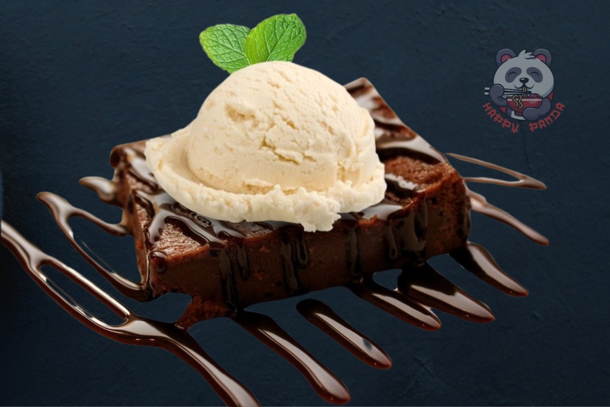 Chocolate Brownie with Ice cream