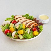 Healthy Chicken Avocado Salad 