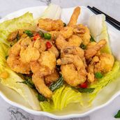 Fried Calamari and Shrimp 
