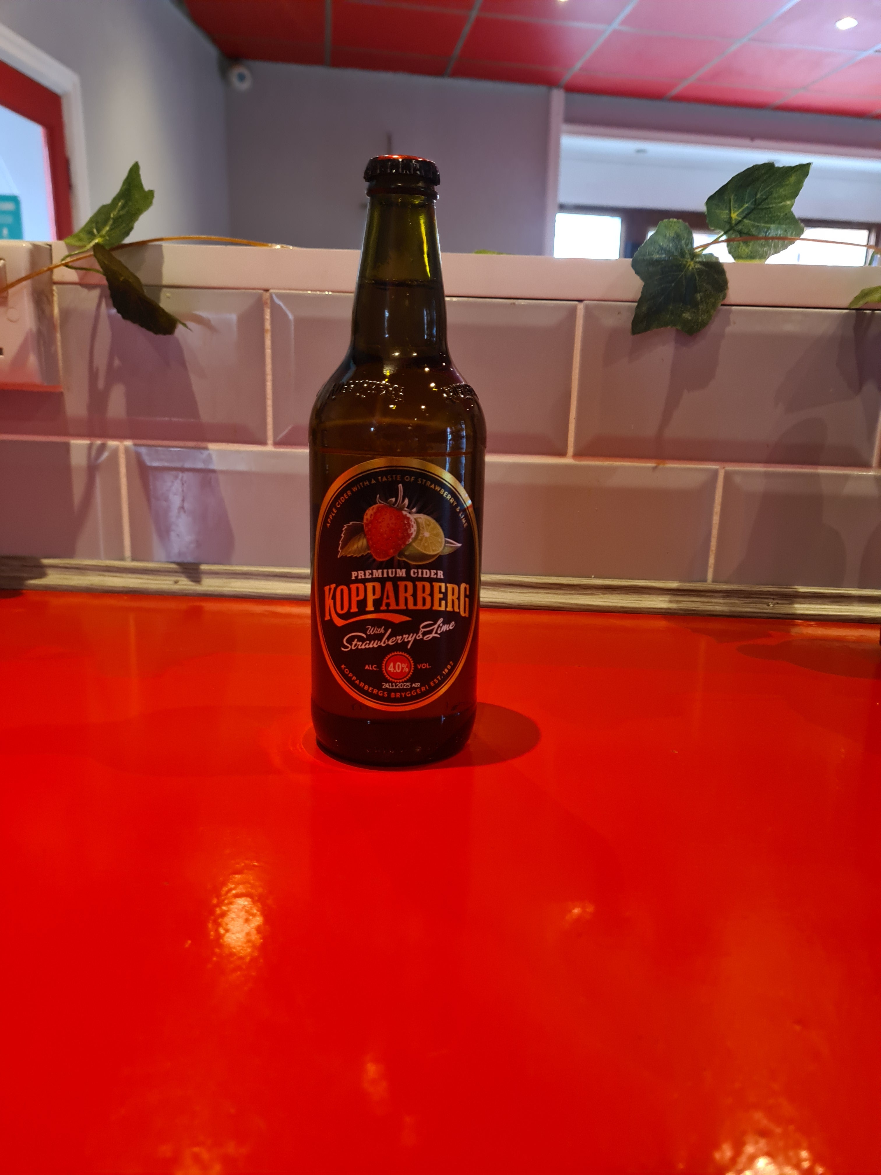 Kopparberg Strawberry & Lime 500ml 4%ABV