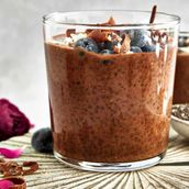 Kitkat Chocolate Chia Pudding