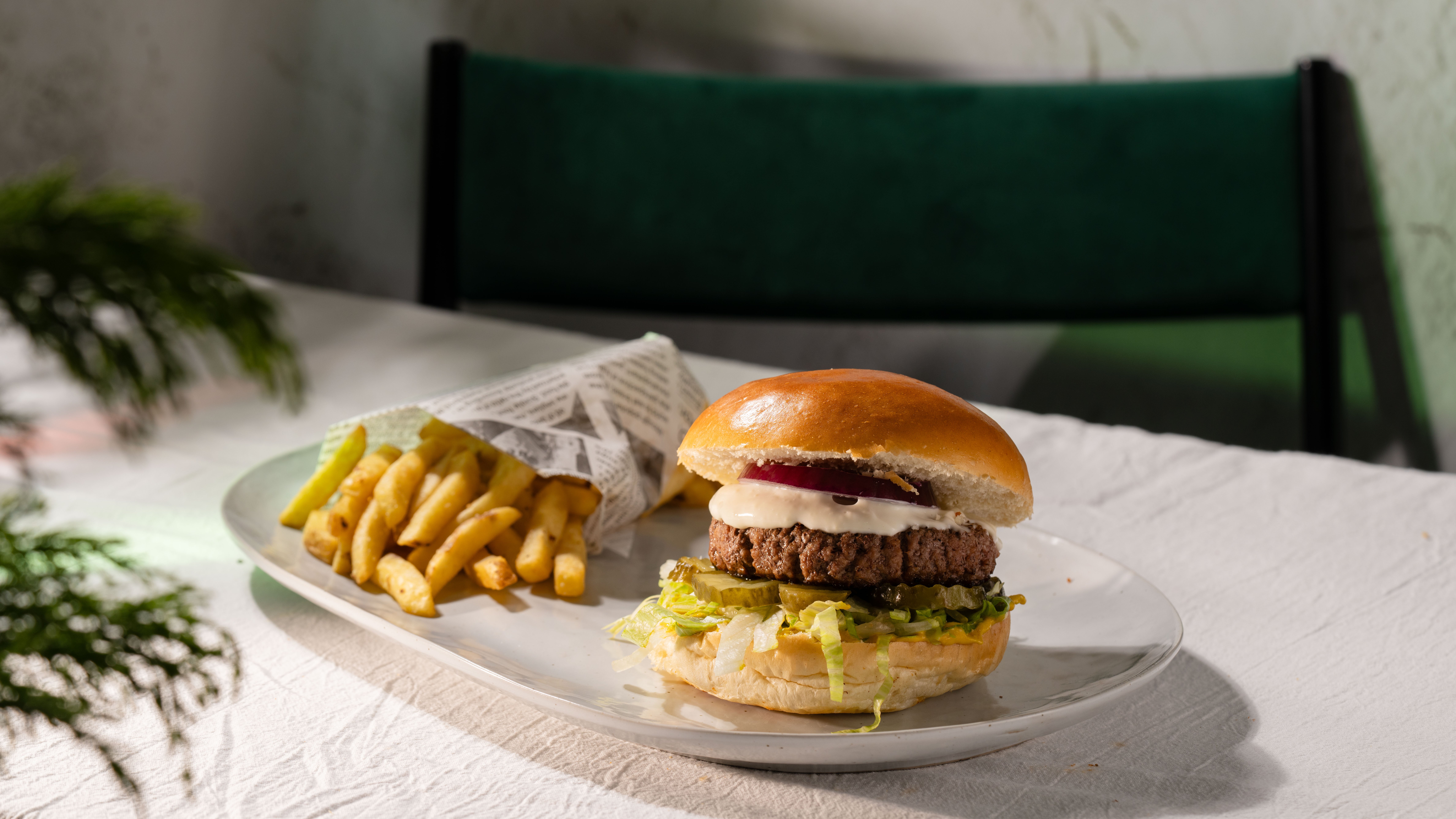 Cheeseburger & Fries
