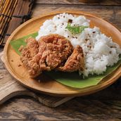 Fried Chicken With Rice