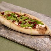 Dukka Burrata pide