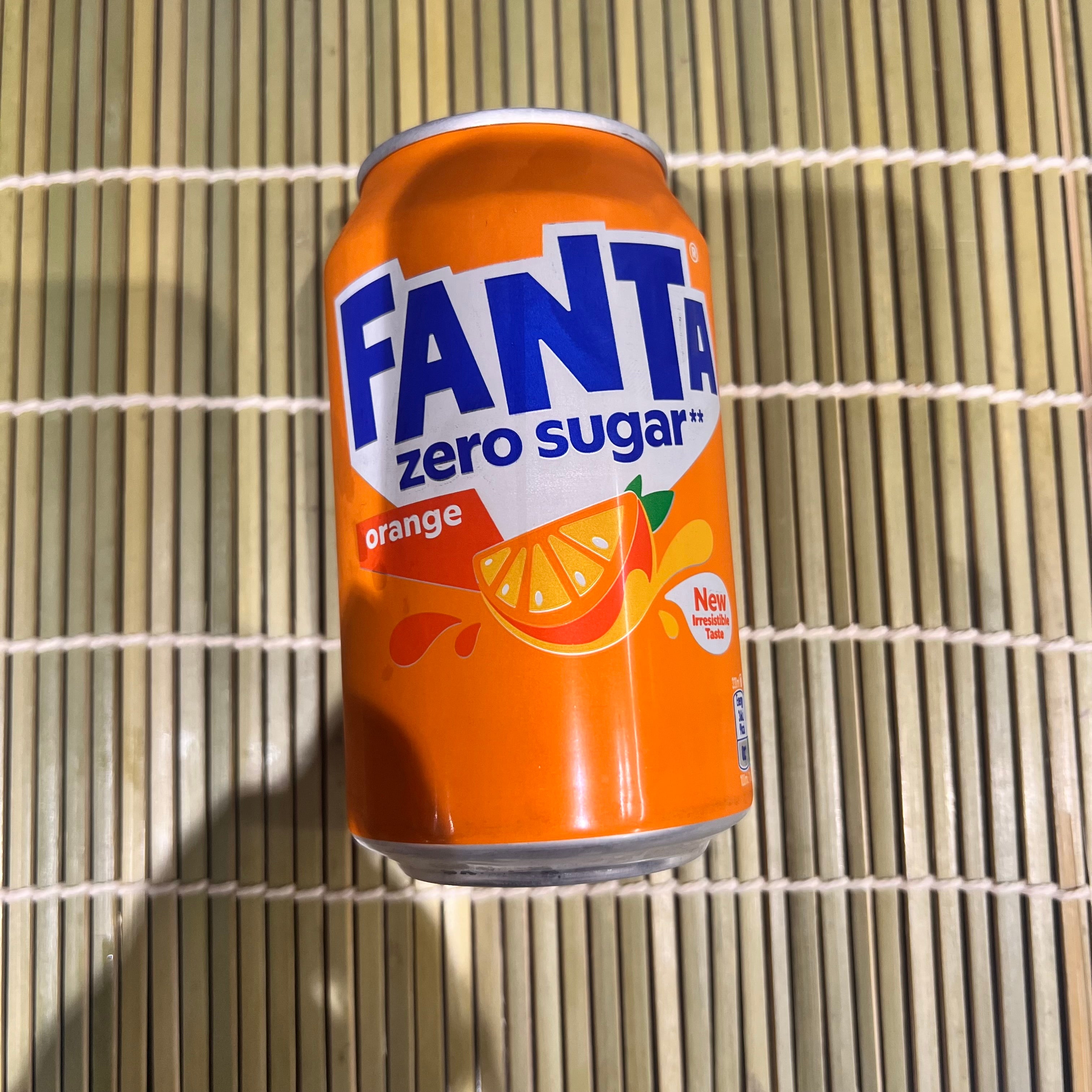 Fanta Orange zero sugar