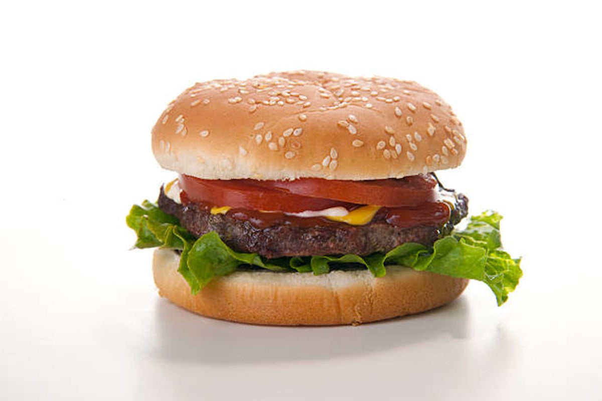 1/4 Pounder beef burger