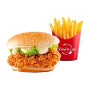 Zinger Burger With Fries