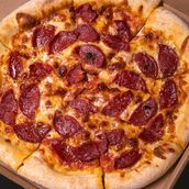 Beef Pepperoni Pizza