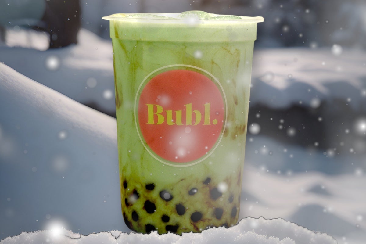 Honey Dew Melon Milk Bubble Tea