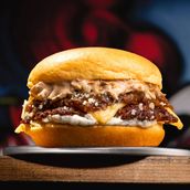 Truffle Mushroom Burger