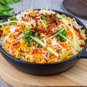 Kura Kura Prawns Biryani